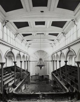 Edinburgh, South College Street, College Street United Presbyterian Church, interior.
General view from North.