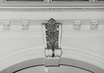 Edinburgh, South College Street, College Street United Presbyterian Church, interior
Detail of plasterwork.