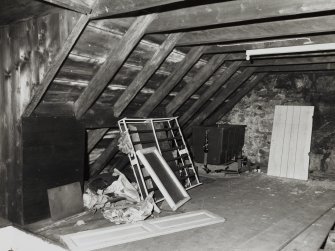 South Queensferry, 1 Mid Terrace.
View of attic floor.