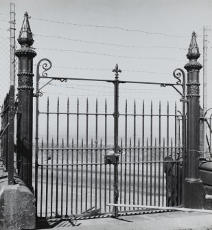 View of gates.