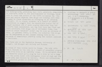 Risga, Loch Sunart, NM66SW 6, Ordnance Survey index card, page number 2, Verso