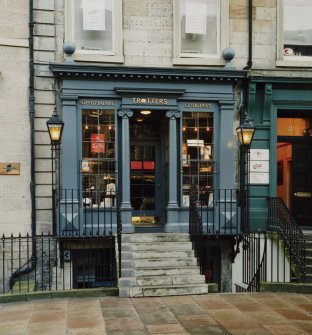 General view of shop front from North.