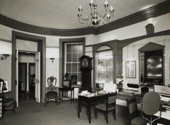 Interior, view of main room to South from North East.