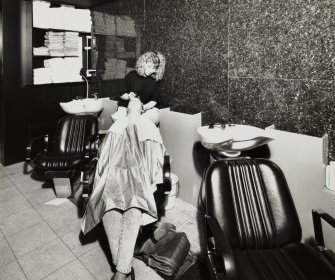 No.37a, view of North end of salon with chairs and basins