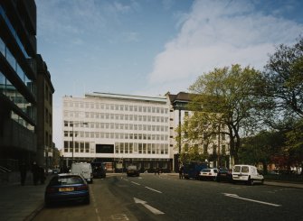 View showing setting within St Andrew Square from E