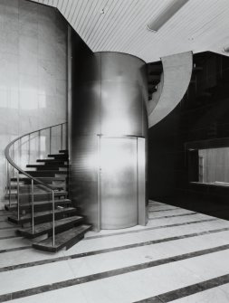 View of entrance hall on ground floor from E