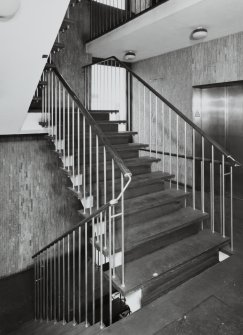 View of N staircase