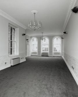 6 Waterloo Place, interior, office space, view from South.