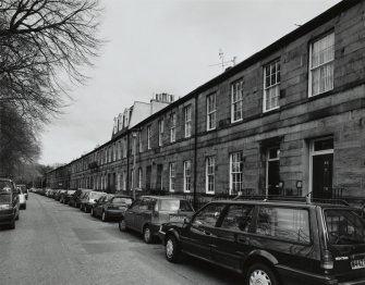 View showing Warriston Crescent from South