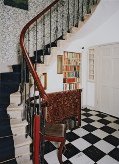 View of staircase hall from North East