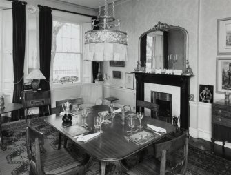 View of dining room from South East