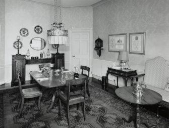 View of dining room from North West