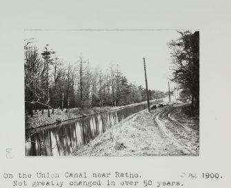 Ratho, Union Canal.
General view.