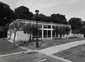 Swimming pool, view from south west