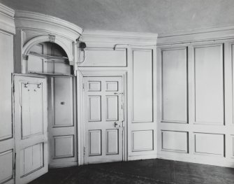 Interior.
First floor, east room showing corner cupboard.