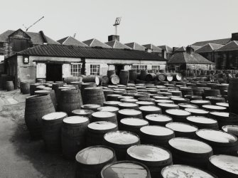 View from north west of Coopers building and cask yard