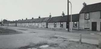 Edinburgh, Newcraighall, Whitehill Street.
View of cottages from South-East.
