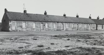 Edinburgh, Newcraighall, Whitehill Street.
View of cottages from South-West.