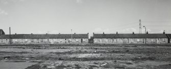Edinburgh, Newcraighall, Whitehill Street.
View of cottages from South-West.