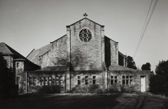 Edinburgh, Woodhall Road, Convent of the Good Shepherd.
View of the chapel from South.