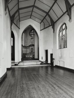 Edinburgh, Woodhall Road, Convent of the Good Shepherd.
Interior view of chapel from North-West.