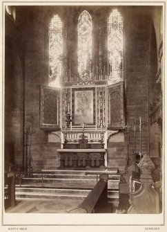 View of main altar and North window of Old St Paul's, Edinburgh
