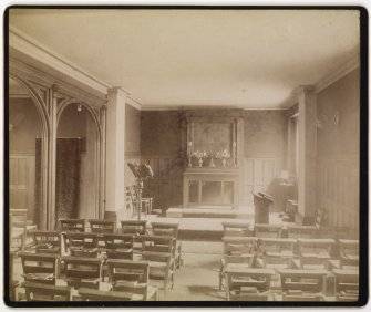 Interior view of chapel in the Episcopal Training College.
