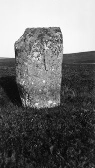 Clach Clais an Tuirc, standing stone.