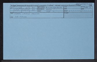 Floors Castle Policies, NT73SW 47, Ordnance Survey index card, Recto