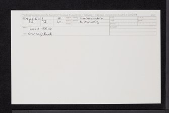 Loch Treig, NN37SW 1, Ordnance Survey index card, Recto