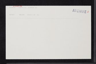 Miscellaneous index card, NN63NE (M), Ordnance Survey index card, Recto
