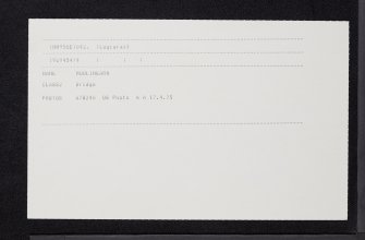 Moulinearn, NN95SE 42, Ordnance Survey index card, Recto