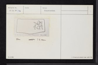 Dunkeld, NO04SW 1.2, Ordnance Survey index card, Recto