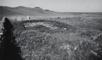 Coll, Killunaig Church.
General view of churchyard from South-East.