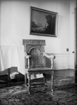 Interior.
View of chair.