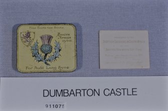 Tobacco Gift box- 1900- closed, Dumbarton Castle