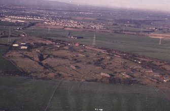 Bowhouse armament depot and factory, general oblique aerial view.
