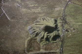 Lochend Colliery, oblique aerial view, taken form the NE.