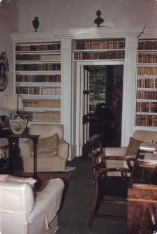 Interior.
View of library.