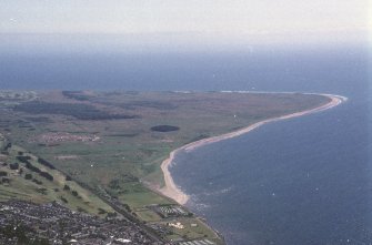 Oblique aerial view of the Military Training Area, taken from the WNW.