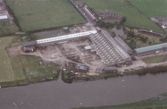 Oblique aerial view.