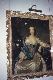 Interior.
View of painting of Lady Grant by Allan Ramsey, 1751.