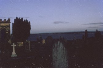 View of church from North, looking over graveyard