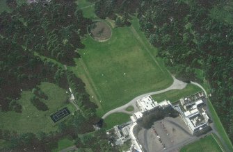 Hopetoun House.
Aerial view from South East.