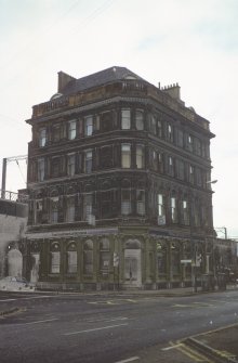 Glasgow, Bridge Street.
View of building at North-West corner of Kingston Street.