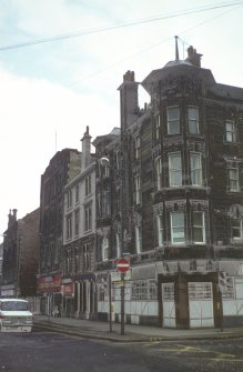 Glasgow, 69 Bridge Street.
View of building at North-East corner of Norfolk Street.