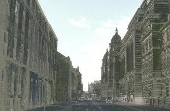 Glasgow, Cochrane Street, general.
General view.