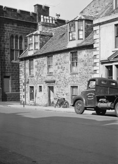 General view of 3 Castle Street and 47 Watergate, Rothesay, Bute.

