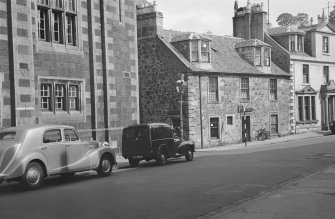 General view of 3 Castle Street and 47 Watergate, Rothesay, Bute
