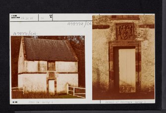 Dumfries House, NS52SW 10, Ordnance Survey index card, Recto